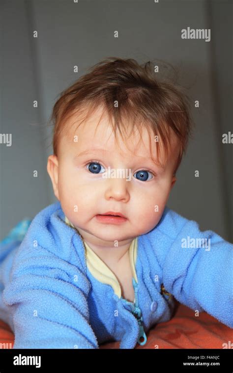 Baby blue eyes hi-res stock photography and images - Alamy