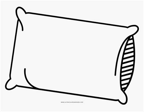 Thumb Image - Pillow Clipart Black And White, HD Png Download - kindpng