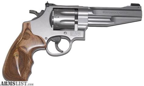 ARMSLIST - For Sale: NEW S&W 627 PERFORMANCE CENTER 5" 357MAG 8RD REVOLVER W/ WOOD AND RUBBER GRIPS