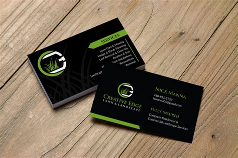 Landscaping Business Cards