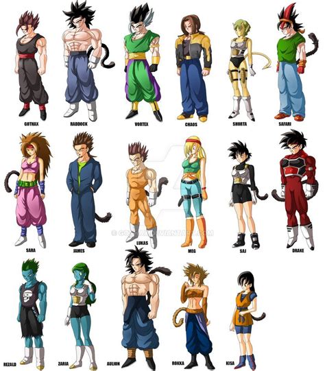 Dragon Ball Z Characters