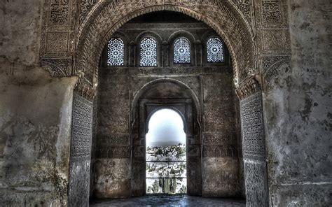 Architecture Building HDR Islamic Architecture Arch Wallpaper ...