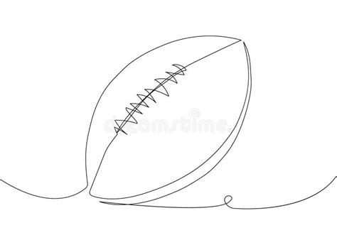 Football One Line Drawing Stock Illustrations – 903 Football One Line ...