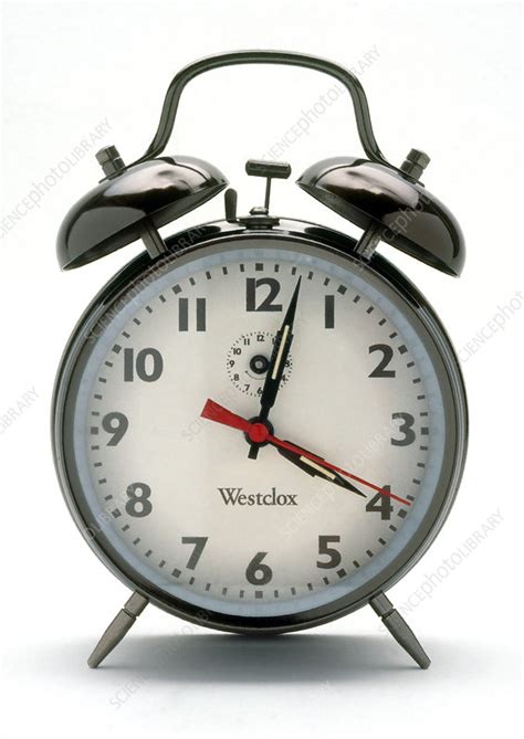 Wind-up Alarm Clock - Stock Image - C027/3585 - Science Photo Library