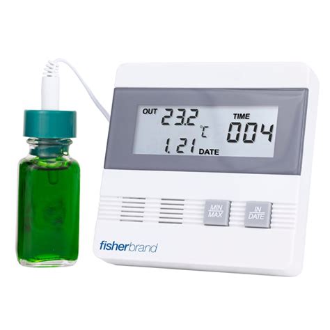 Fisherbrand™ Traceable™ Thermometer with Time/Date, Max/Min Memory ...