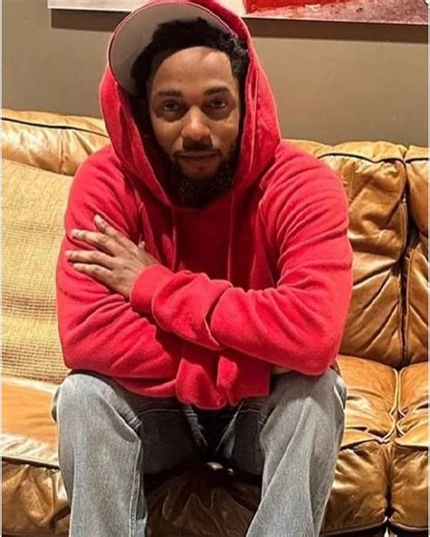 Kendrick Lamar Pop Out Concert Red Hoodie | Outerwear