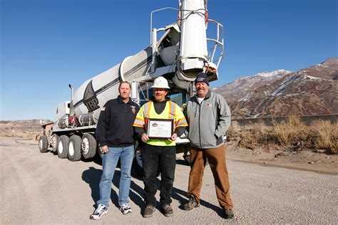 Ready Mix Concrete Truck Driver Awarded for Putting Out Fire| Concrete ...