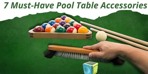 7 Must-Have Pool Table Accessories - Bar Games 101