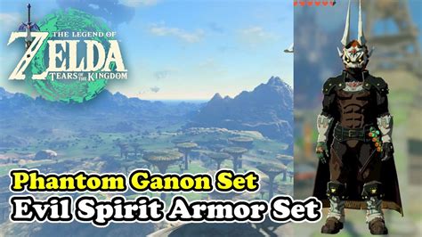 Evil Spirit Armor Set Location in Zelda Tears of the Kingdom (Phantom Ganon Set) - YouTube