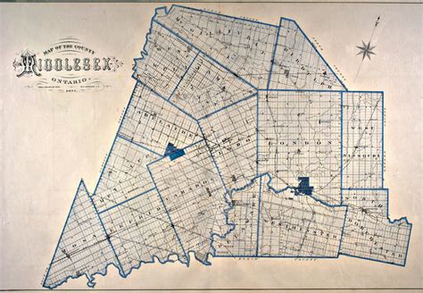 The Canadian County Atlas Digital Project - Map of Middlesex County