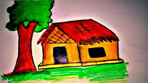 Hut Drawing at GetDrawings | Free download