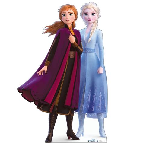 Advanced Graphics Anna & Elsa (Disney's Frozen II) Cardboard Standup & Reviews | Wayfair