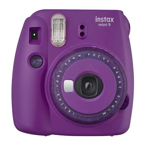 Fujifilm Instax Mini 9 Camera (Clear Purple) + Mystery Gift