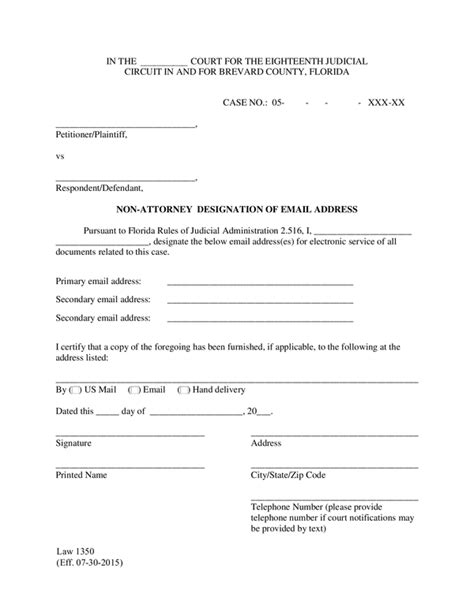 Brevard County Clerk Of Courts Fill Out And Sign Printable PDF ...