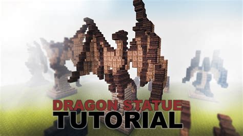 Minecraft Dragon Statue Tutorial