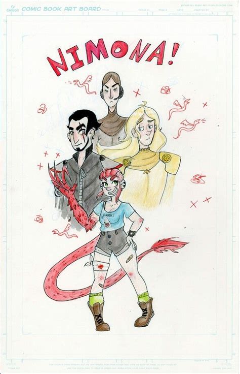 Pin by sam antha on Nimona!!!! | Comic book cover, Comic books, Book cover