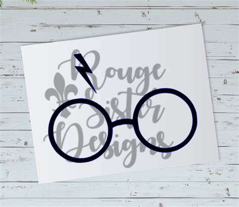 Free SVG Harry Potter Glasses Svg File 20437+ File for Cricut