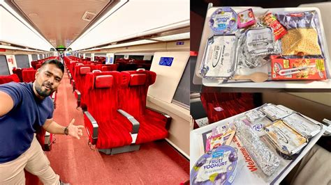 Executive Class COACH with RED CARPET || BHOPAL VANDE BHARAT Executive class FOOD REVIEW ...