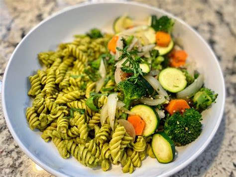 Vegan Pesto Pasta | Kathy's Vegan Kitchen