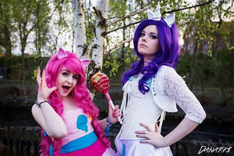 Pinkie Pie and Rarity by SophieRiis on DeviantArt