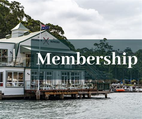 A local institution | Mosman Rowers Club