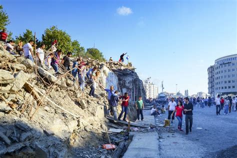 Taksim Gezi Park Protests and Events. the View from Taksim Square. Editorial Photo - Image of ...