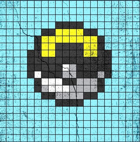 Pokemon Ultra Ball Pixel Art : No es de pokémon, pero es un encargo que ...