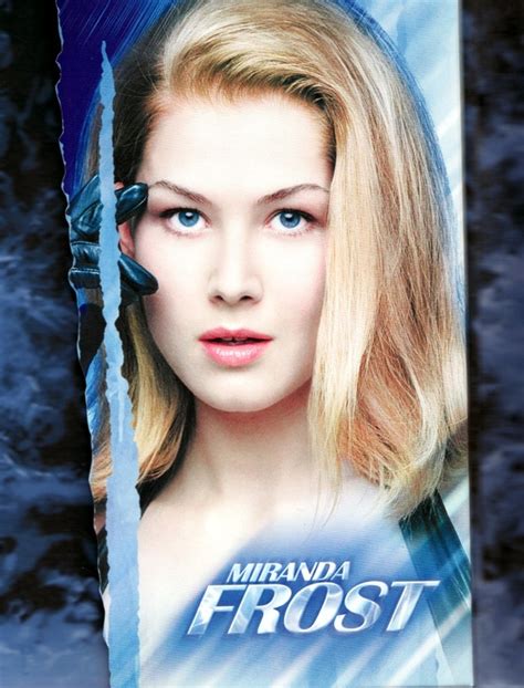 Rosamund Pike played Bond girl Miranda Frost in Die Another Day - Greatest Props in Movie History