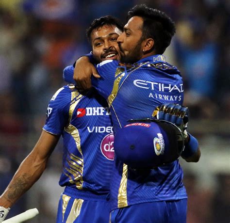 IPL PHOTOS: Pandya brothers shine as Mumbai pull off thrilling win ...