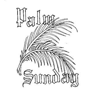 Free Palm Sunday Clipart Pictures - Clipartix