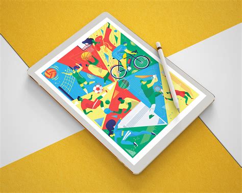 Sports illustration :: Behance