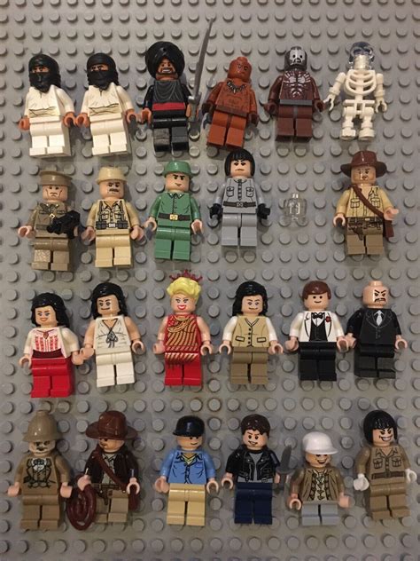 Lego Indiana Jones Minifigure Collection 23 Figs+ | eBay