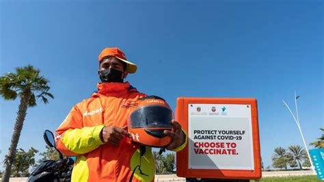 UAE food delivery service vaccinates entire fleet of 15,000 riders - News | Khaleej Times