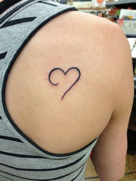 Pin by Madison Burkhardt on Tattoos/Henna | Open heart tattoo, Small heart tattoos, Heart tattoo ...