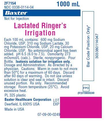 Lactated Ringers - FDA prescribing information, side effects and uses