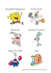 Spongebob Characters Names List