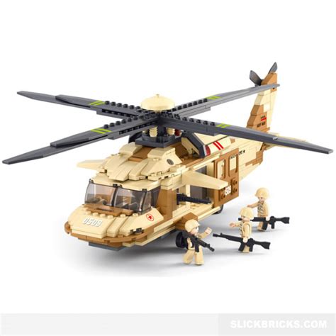 Blackhawk Helicopter | Slick Bricks