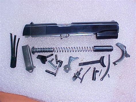 COLT 1911 PARTS SET, SLIDE, BARREL, SMALL PARTS - Picture 1