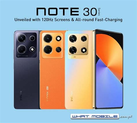 Infinix Note 30 Series Unveiled Via Listings; 120Hz Screens, High-end SoCs, All-round ...