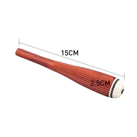 Naomi 2 Pieces Erhu Shaft Chinese Erhu Red Solid Wood Shaft Replacement ...