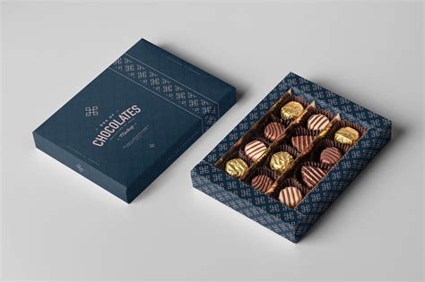 Free Chocolate Mockups | Chocolate box, Sweet box design, Chocolate ...