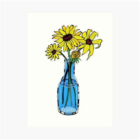 Black Eyed Susan Bouquet Art Prints | Redbubble