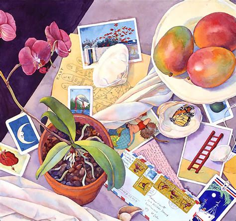 Susan Abbott: Watercolor Paintings that “Pop” With Color and Detail