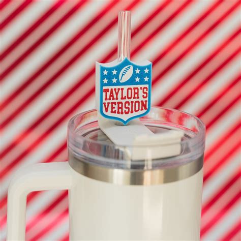 Taylors Version Straw Topper Taylor Swift Travis Kelce - Etsy