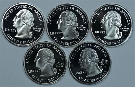 2001 S State quarters silver proof set - State Quarters (1999-2008)