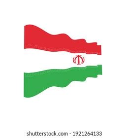 Waving Flag Iran Flag Vector Editable Stock Vector (Royalty Free) 1921264133 | Shutterstock