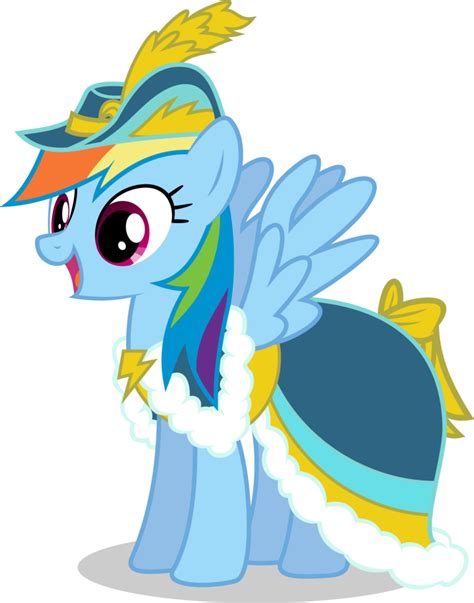 Rainbow Dash in Coronation Dress by CaNoN-lb on deviantART | My little pony pictures, Rainbow ...