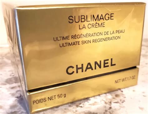CHANEL SUBLIMAGE LA Creme Ultimate Skin Regeneration 1.7oz SEALED 100% ...