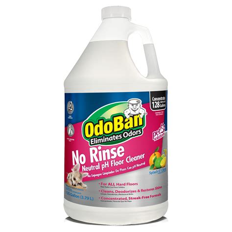 OdoBan Pet Solutions No Rinse Neutral pH Floor Cleaner Concentrate, 1 ...