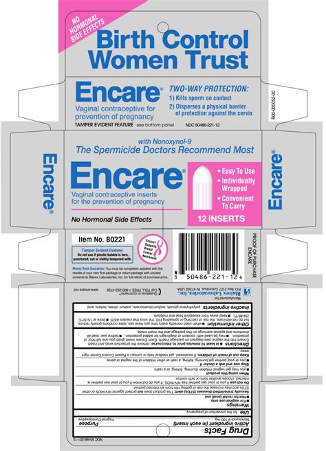 Encare by Blairex Laboratories, Inc.